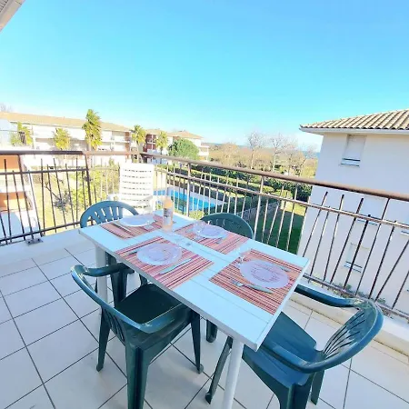 2 Pieces Avec Acces Direct Plage, Piscine Et Terrasse - - Fr-1-326-778 Apartment Marseillan (Herault)