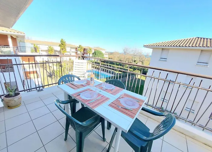 2 Pièces Avec Accès Direct Plage, Piscine Et Terrasse - - Fr-1-326-778 Appartamento Marseillan (Herault)